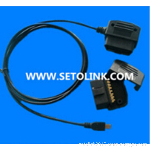 ASSEMBLED 16 PIN USB PLUG OBD2 CABLE